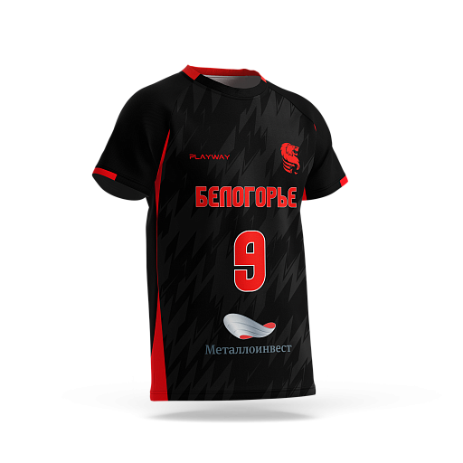 Футболка Белогорье черная (сезон 25/26)